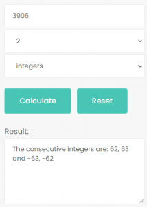 Reverse Consecutive Integers Product Calculator – MathBz