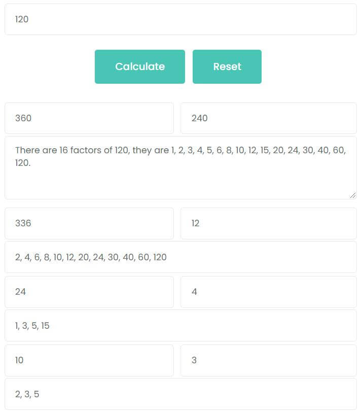 What is the sum of all factors of 120