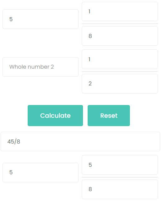 Adding proper fraction with mixed fraction