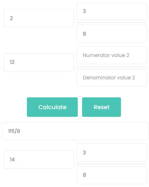 Adding whole number with mixed fraction