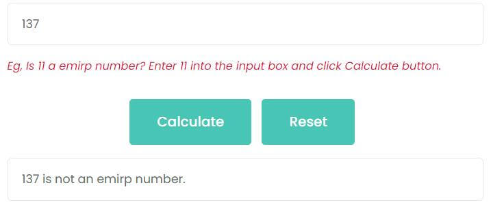 Is 137 an emirp number