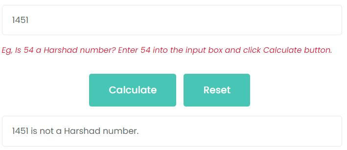 Is 1451 a Harshad number