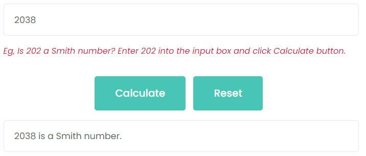 Is 2038 a Smith number?