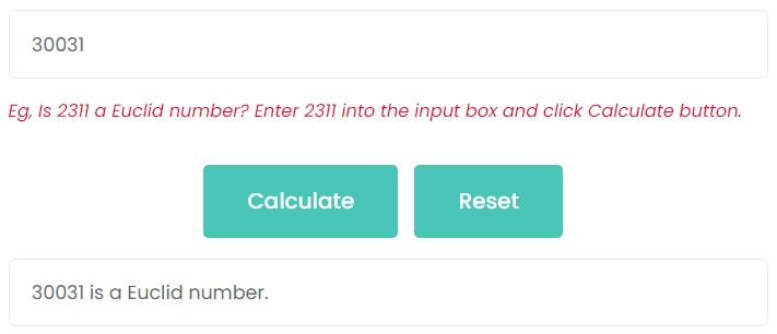 Is 30031 a Euclid number?