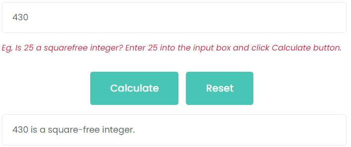 Is 430 a squarefree integer