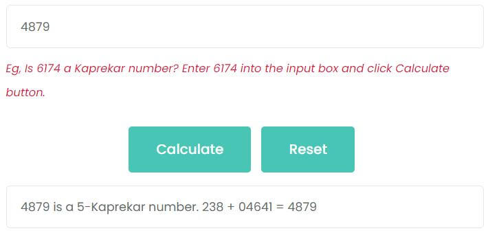 Is 4879 a Kaprekar number?
