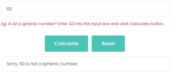 Is 60 a sphenic number