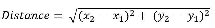 Distance formula